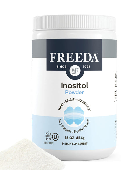 FREEDA Inositol Powder from Myo-Inositol - Hormone Balance for Women - PCOS Supple FREEDAUS supplements
