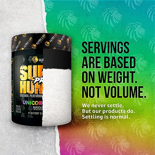 ALPHA LION Superhuman Pre Workout Powder, Beta Alanine, L-Taurine & Tri-Source ALPHA LIONUS supplements