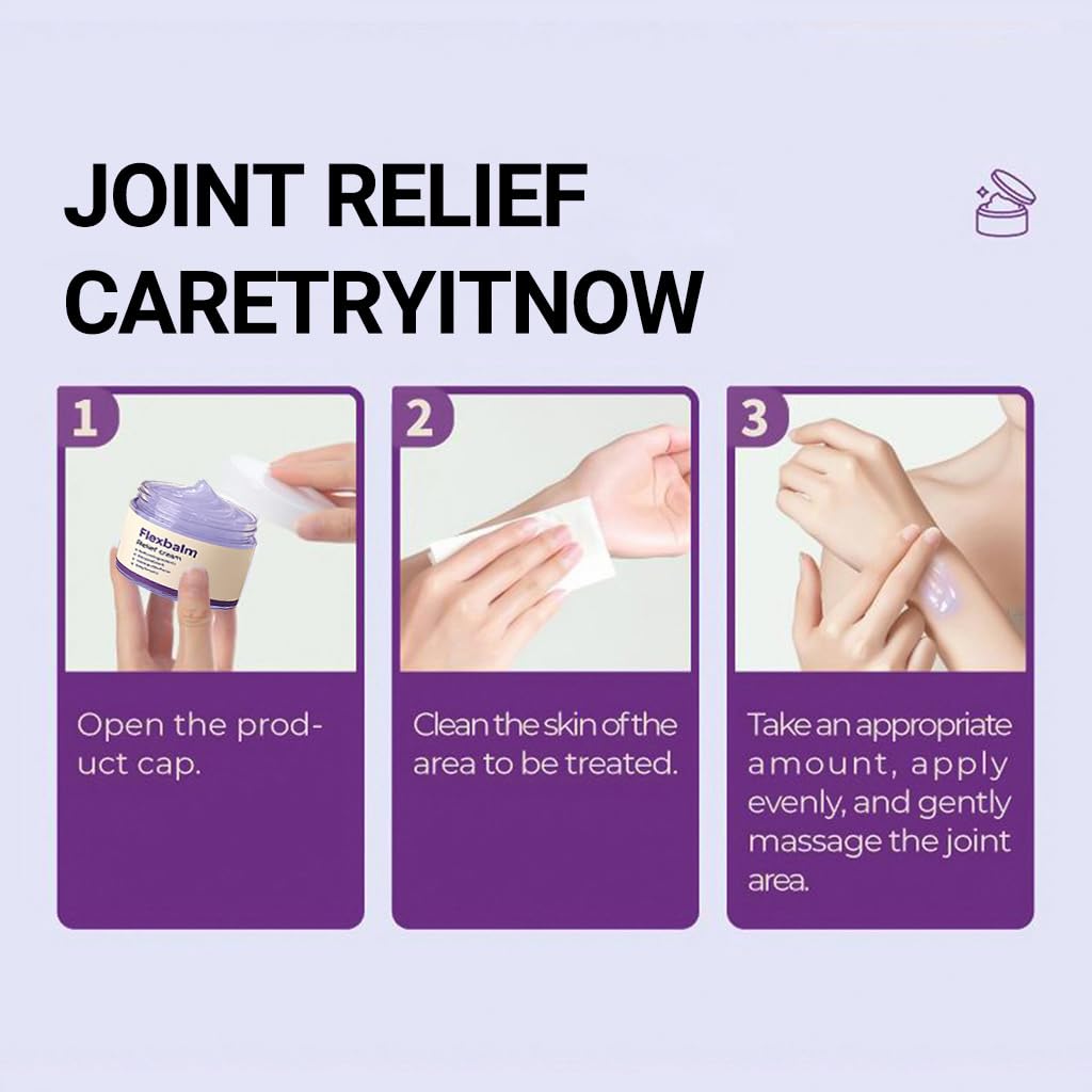 Flexbalm Rapid Joint Relief Gel, 2026 New Advanced Relief Soothing Massage Gel, Flexbalm Rapid Joint Relief Cream for Back, Neck, Hands, Knee (2PCS) DESIYUEAu supplements