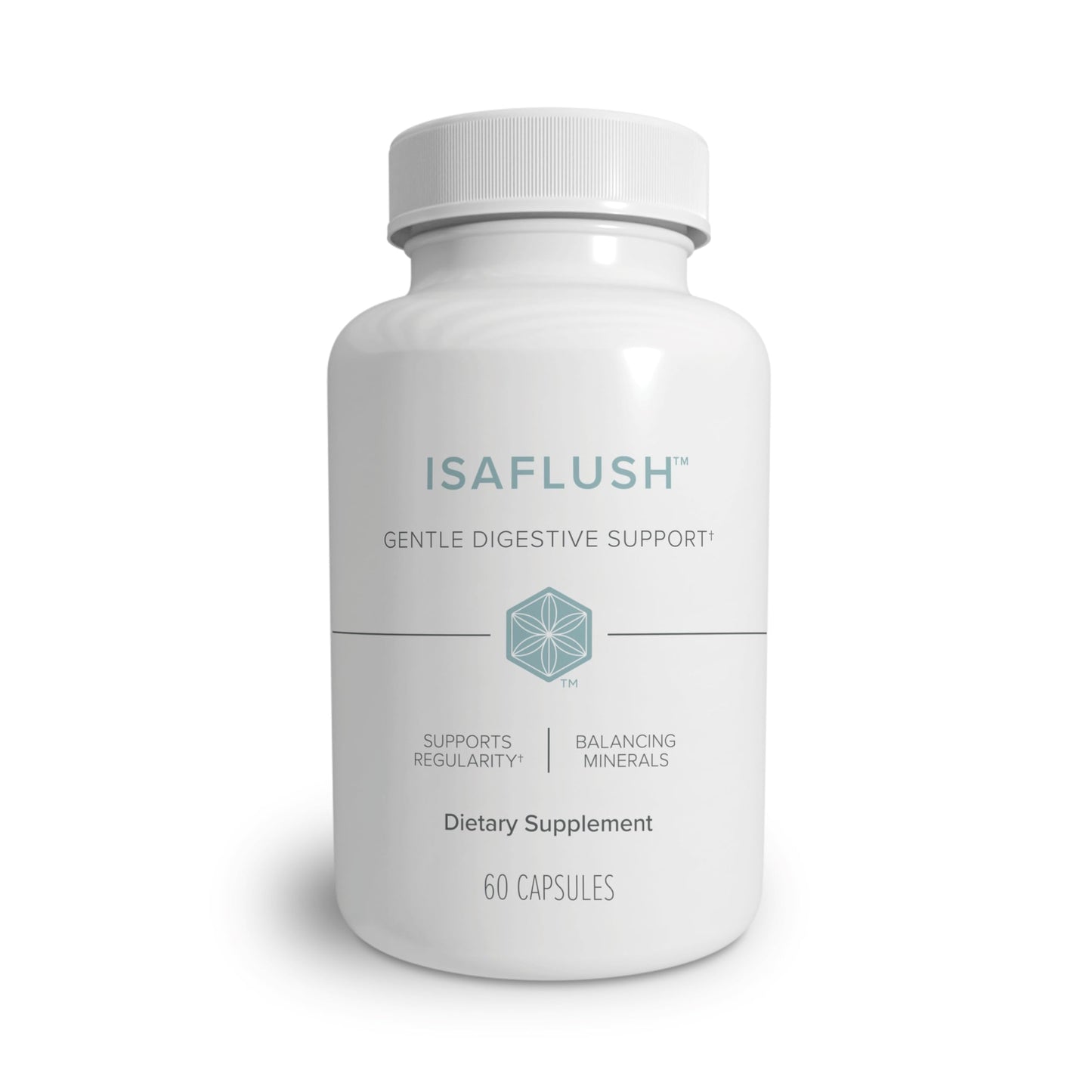 Isagenix IsaFlush - Gentle Digestive Support with Balanced Minerals Encouraging Regularity - No Harsh Laxatives - 60 Capsules IsagenixUS supplements
