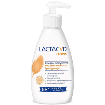 Lactacyd Femina Emulsion for Intimate Hygiene 200 ml LactacydAu supplements