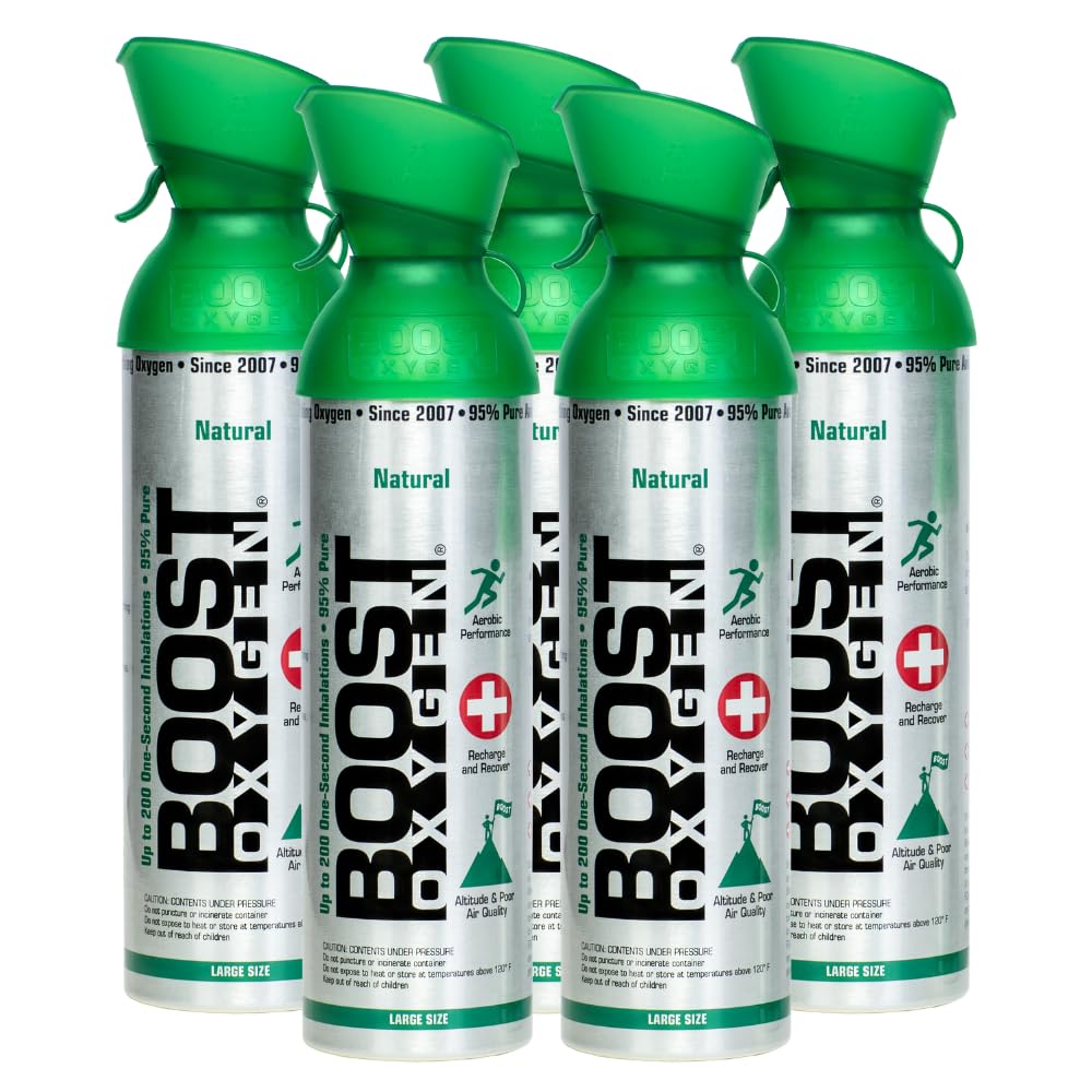 Boost Oxygen Supplemental Oxygen to Go | All-Natural Respiratory Support for Health, Wellness Boost OxygenAu supplements