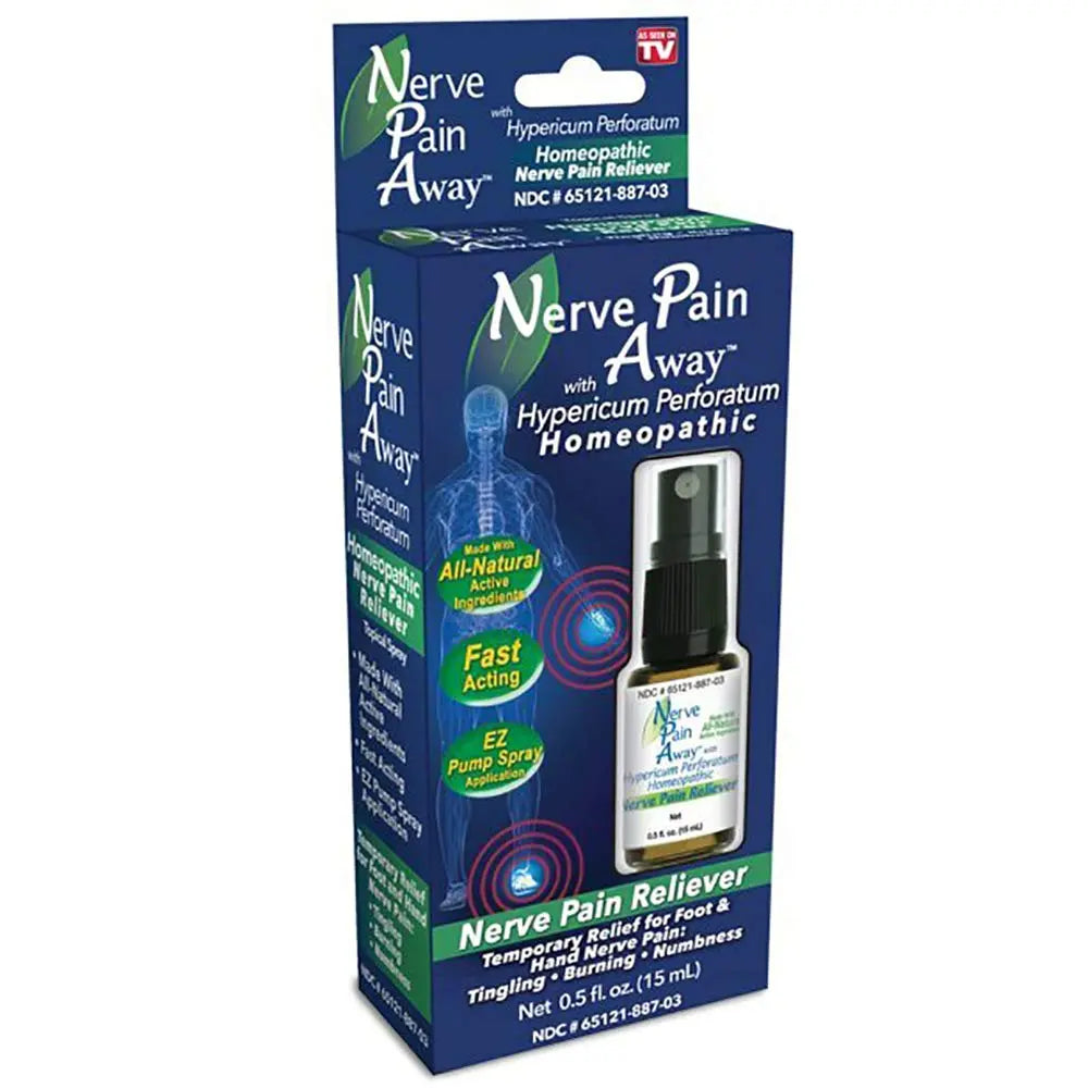 Nerve Pain Away – Homeopathic Topical Spray for Temporary Nerve Pain Relief in Hands and Feet Nerve Pain AwayAu supplements