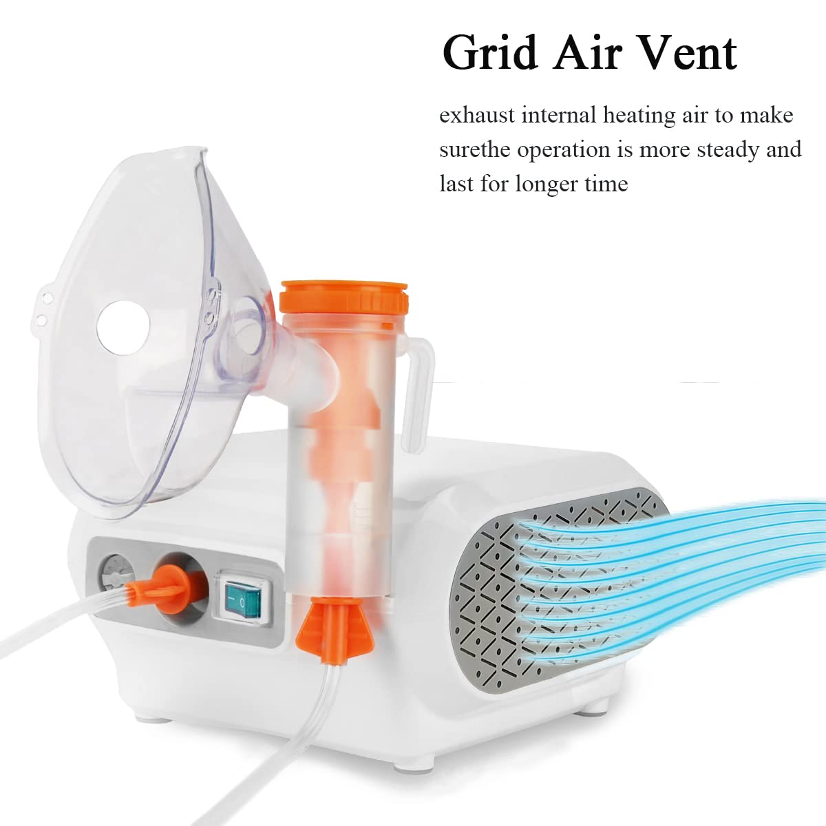 MAYLUCK Portable Compressor Nebulizer, Nebulizer Machine with 1 Set MayluckAu supplements