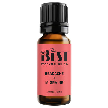 The Best Headache + Migraine Essential Oil Blend- Premium Grade- 100% Pure & Natural for Aromatherapy The Best Essential Oil CoAu supplements