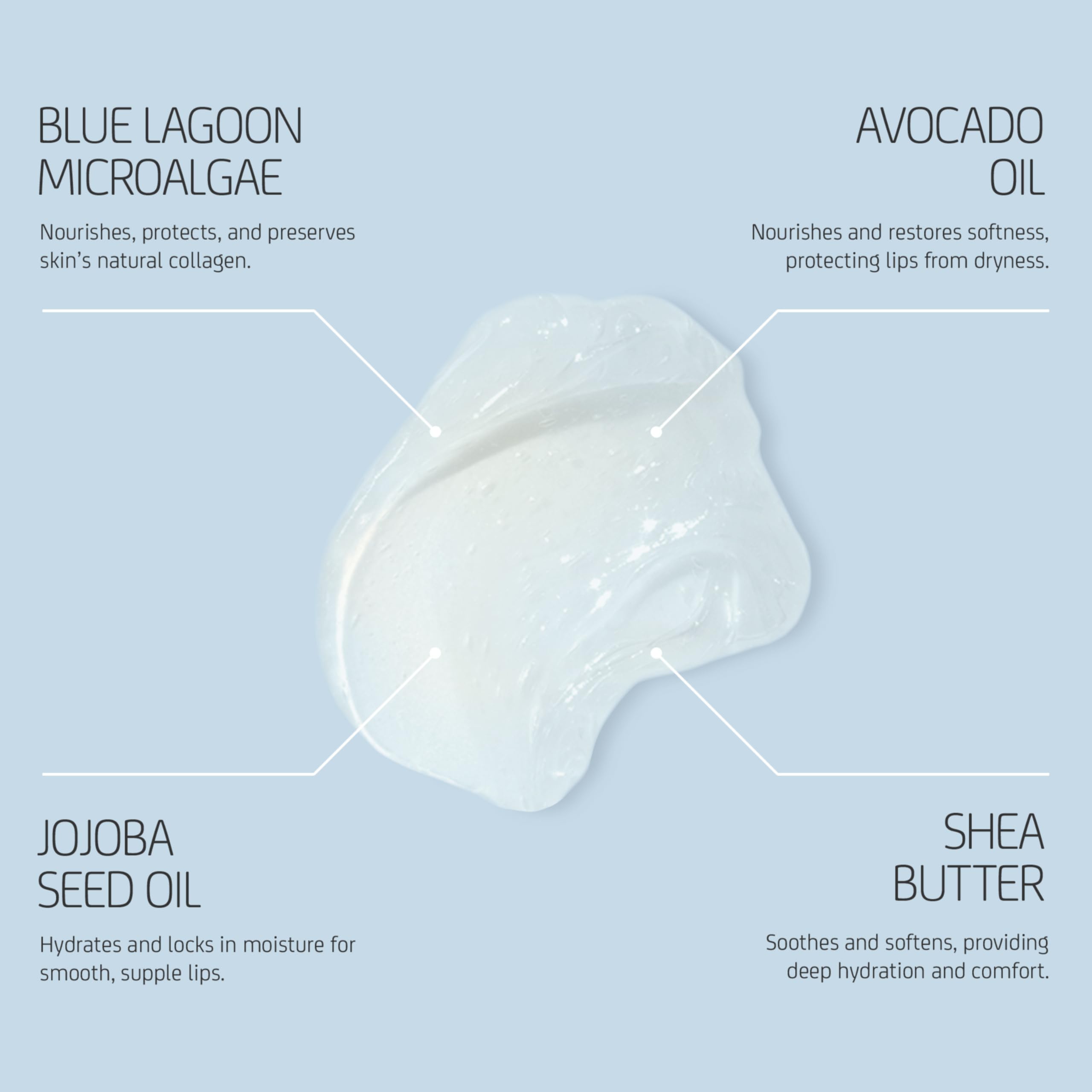 Blue Lagoon Skin Science - Natural Nourishing + Plumping Lip Balm | Sustainable, Bioactive Icelandic Skincare (0.33 oz | 10 ml) Blue Lagoon IcelandAu supplements
