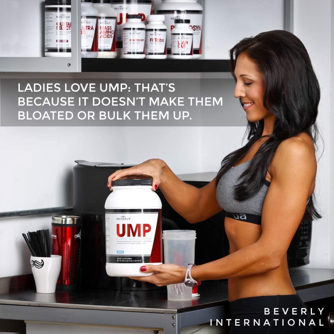 Beverly International UMP Protein Powder, Graham Cracker. Unique Whey-Casein Ratio Beverly InternationalUS supplements