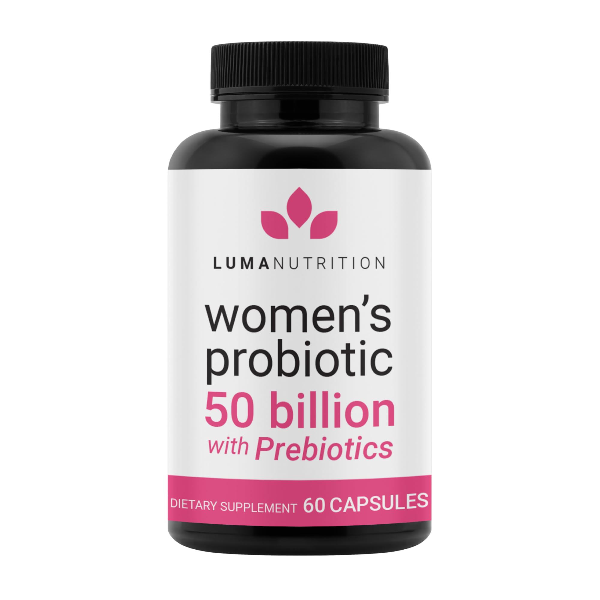 Luma Nutrition Probiotics for Women with Prebiotics - 50 Billion CFU - Formulated for Digestive, Immune & Feminine Support - 60 Capsules Luma NutritionAu supplements