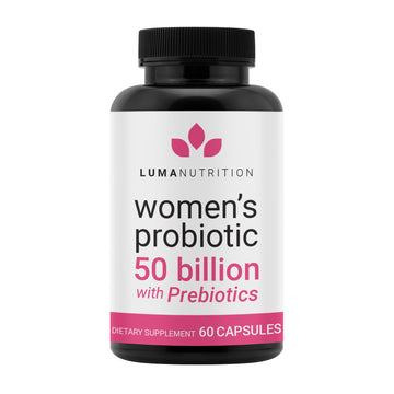 Luma Nutrition Probiotics for Women with Prebiotics - 50 Billion CFU - Formulated for Digestive, Immune & Feminine Support - 60 Capsules Luma NutritionAu supplements