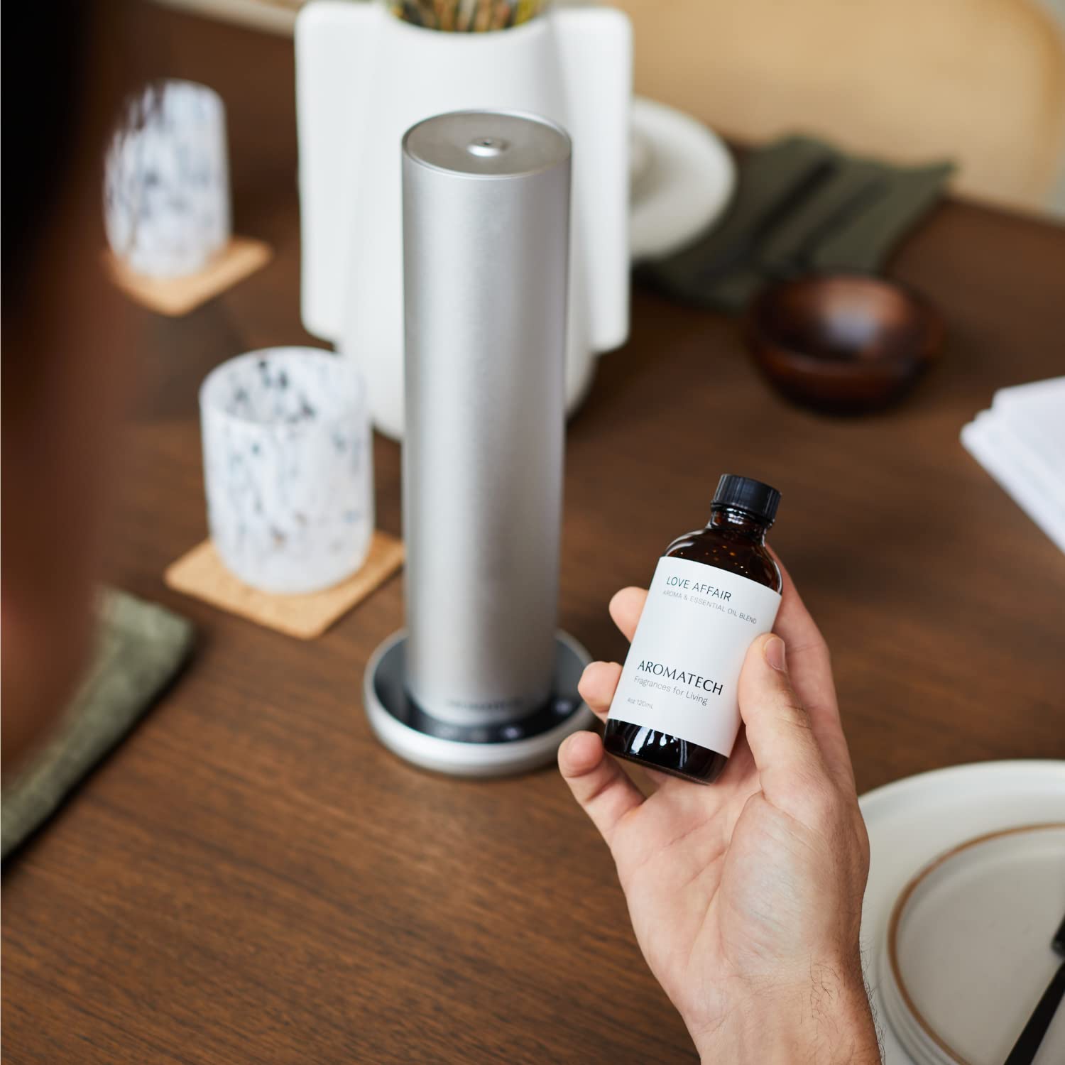 AromaTech Love Affair Aroma Essential Oil Blend, Pure Aromatherapy Diffuser Oil with Jasmine AromaTechAu supplements