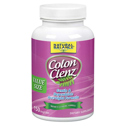 Natural Balance Colon Clenz | Herbal Colon Cleanse & Detox Supplement | Gentle & Dependable Natural BalanceUS supplements
