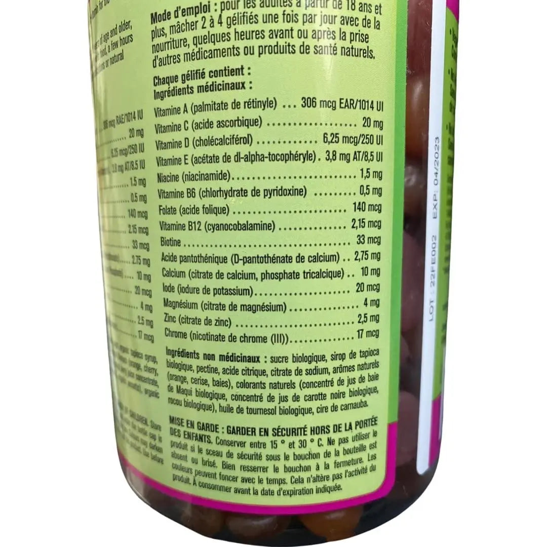 Kirkland Signature Adult Multi-Vitamin Gummies, 250 Gummies KIRKLANDAu supplements