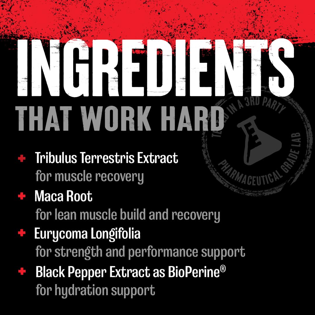 Animal Stak – Complete Natural Hormone Booster Supplement with Tribulus – Natural Testosterone Booster for Athletes – Contains Estrogen Blockers – 1 Month Cycle AnimalAu supplements