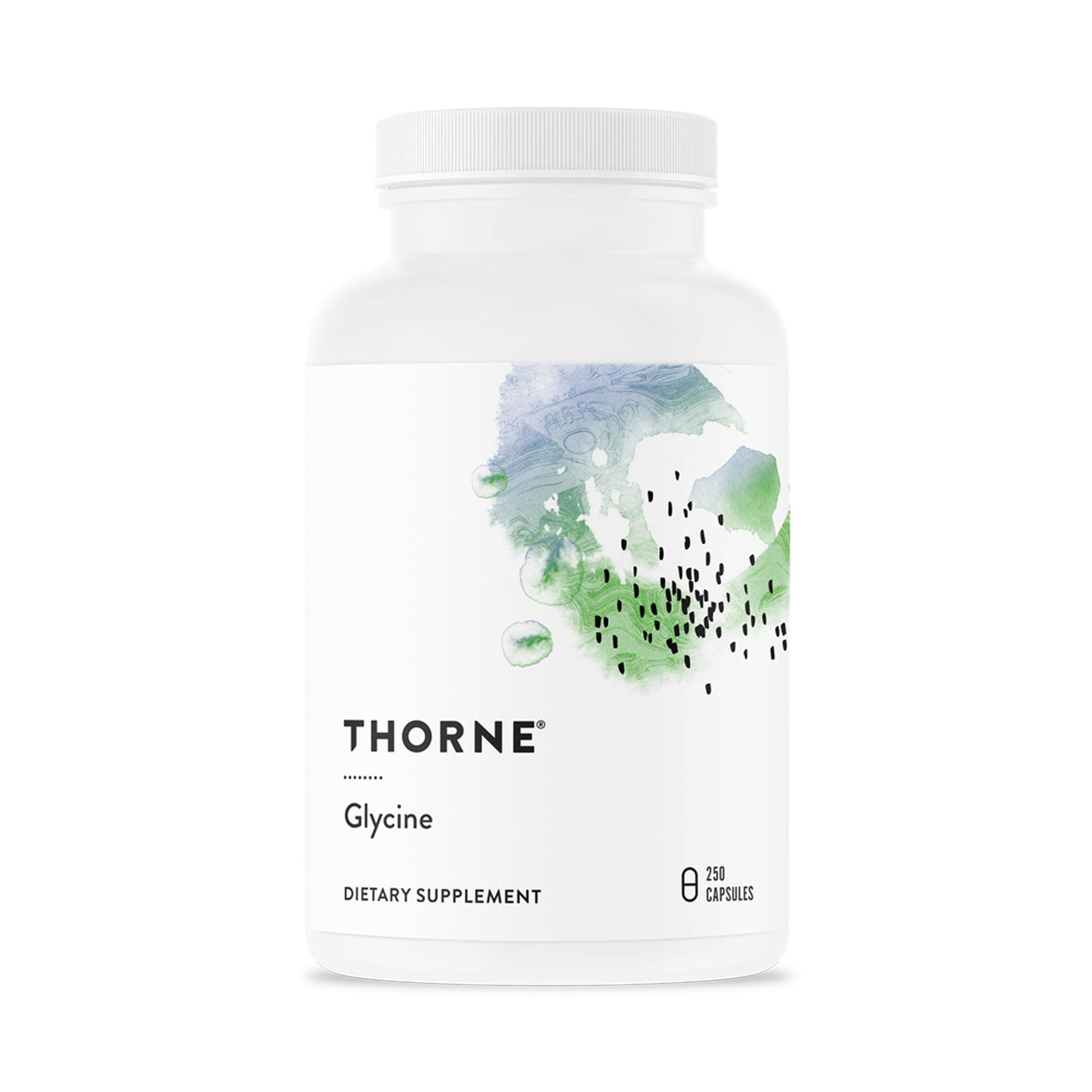 THORNE - Glycine - Amino Acid Support for Relaxation, Detoxification, and Muscle Function* - 250 Capsules THORNEAu supplements