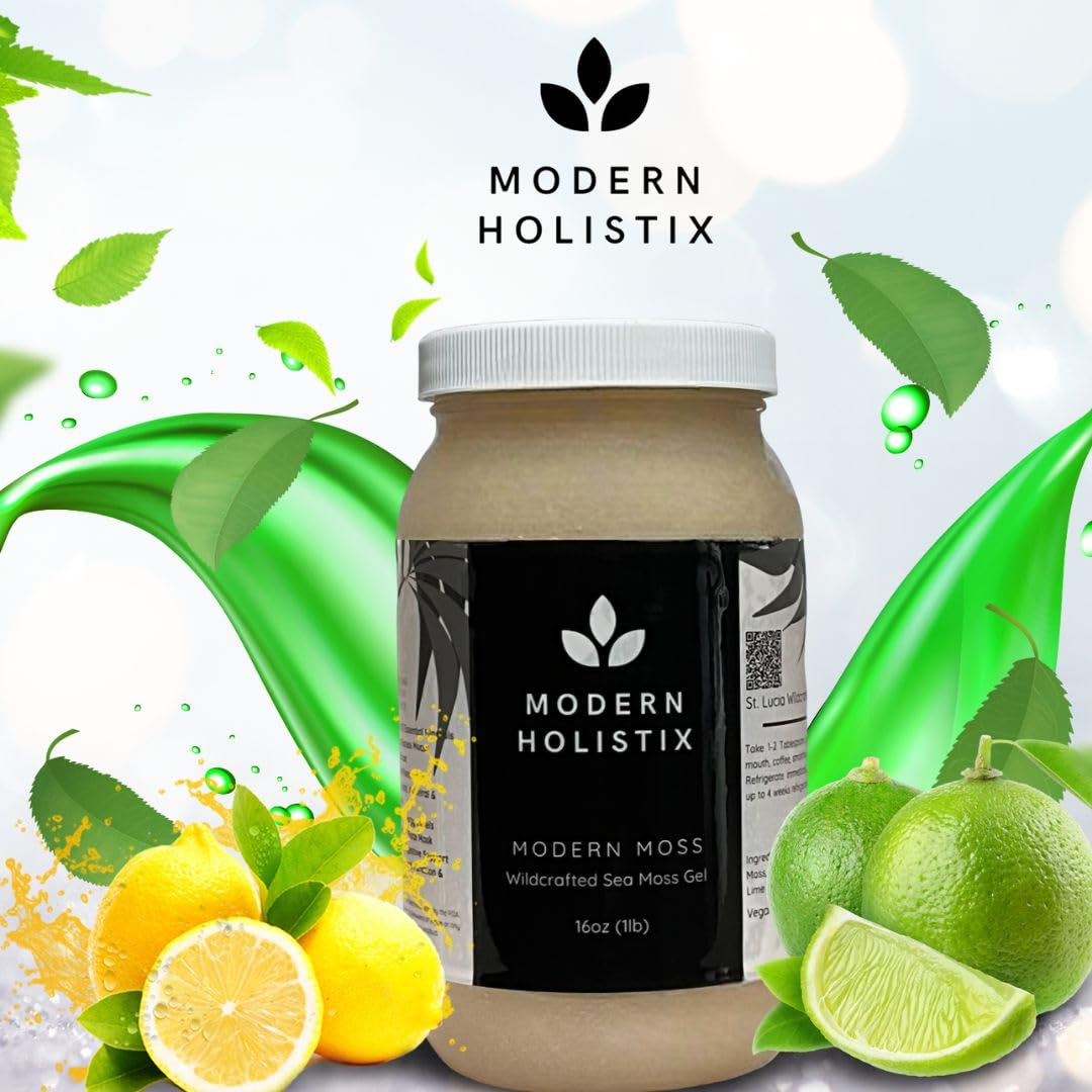 Modern Holistix Original Sea Moss Gel – 32oz Jar | Wildcrafted | All-Natural Superfood for Immunity, Energy & Gut Health Modern HolistixAu supplements