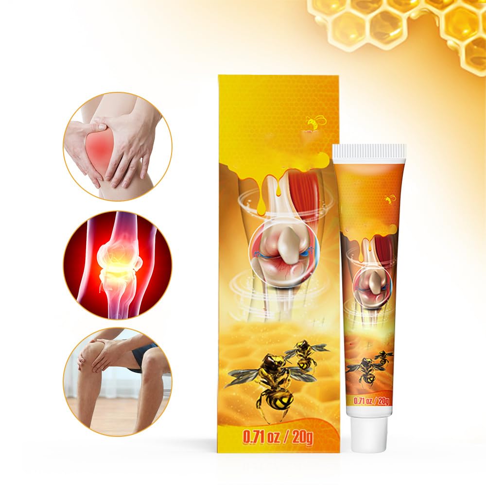 6 Pack Beevenom New Zealand Bee Venom Gel, Bee Venom Cream New Zealand Gel Joint Cream of Neck, Knee, Shoulder, Waist, Leg TW23 FEDRUGAO-1207-1 GYMZSJAu supplements
