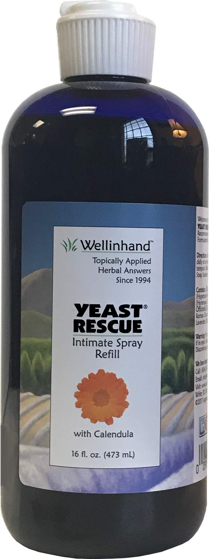 Yeast Rescue® Treatment 16 fl.oz. Refill - Economy Size Well-In-HandAu supplements