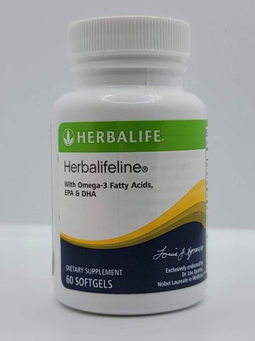 Herbalife Herbalifeline: 60 Softgels with Vitamin E, Marine Lipid Complex, Omega-3 Fatty HerbalifeUS supplements