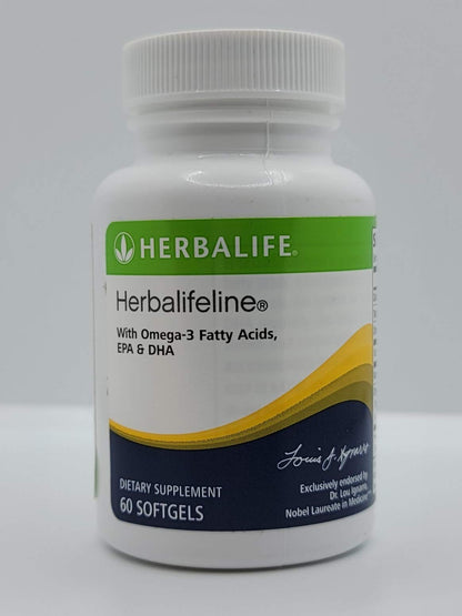 Herbalife Herbalifeline: 60 Softgels with Vitamin E, Marine Lipid Complex, Omega-3 Fatty HerbalifeUS supplements