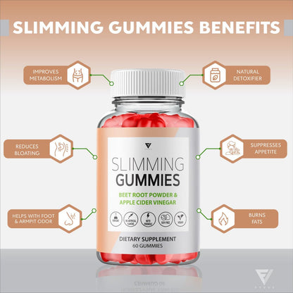 (3 Pack) Slimming Gummies It Works for Weight Loss with Apple Cider Vinegar Itworks Its FyvusUS supplements