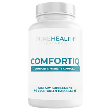 PUREHEALTH RESEARCH Comfortiq - Back Discomfort Supplement - Joint Health Support for Women & Men - with CoQ10, Turmeric, Acetyl L-Carnitine, Boswellia & More - 60 Capsules PUREHEALTH RESEARCHAu supplements