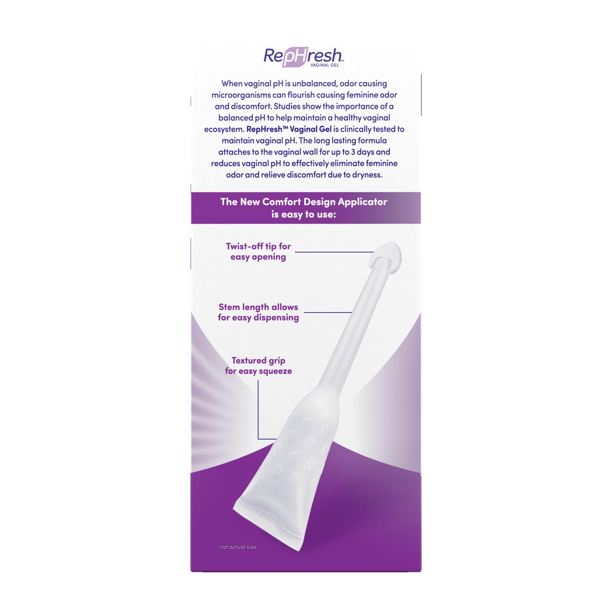 RepHresh Odor Eliminating Vaginal Gel, 4ct (0.07oz) RepHreshAu supplements