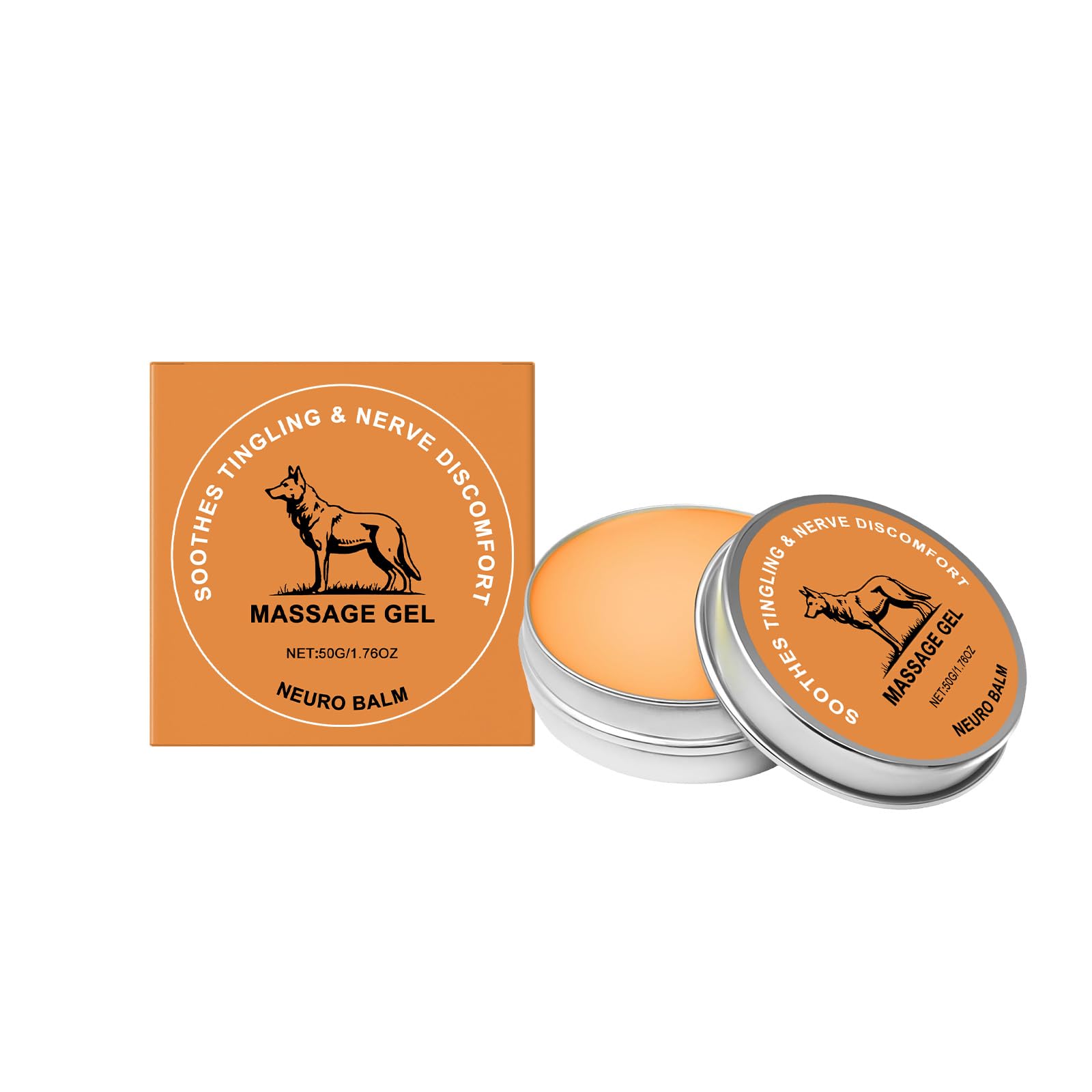 The wolf Neuro Balm, Muscle and Joint Builder Balm, Joint Activities Throughout The Body，Natural Joint Care Soothing Massage Cream，Daily Joint & Muscle Care GenericAu supplements