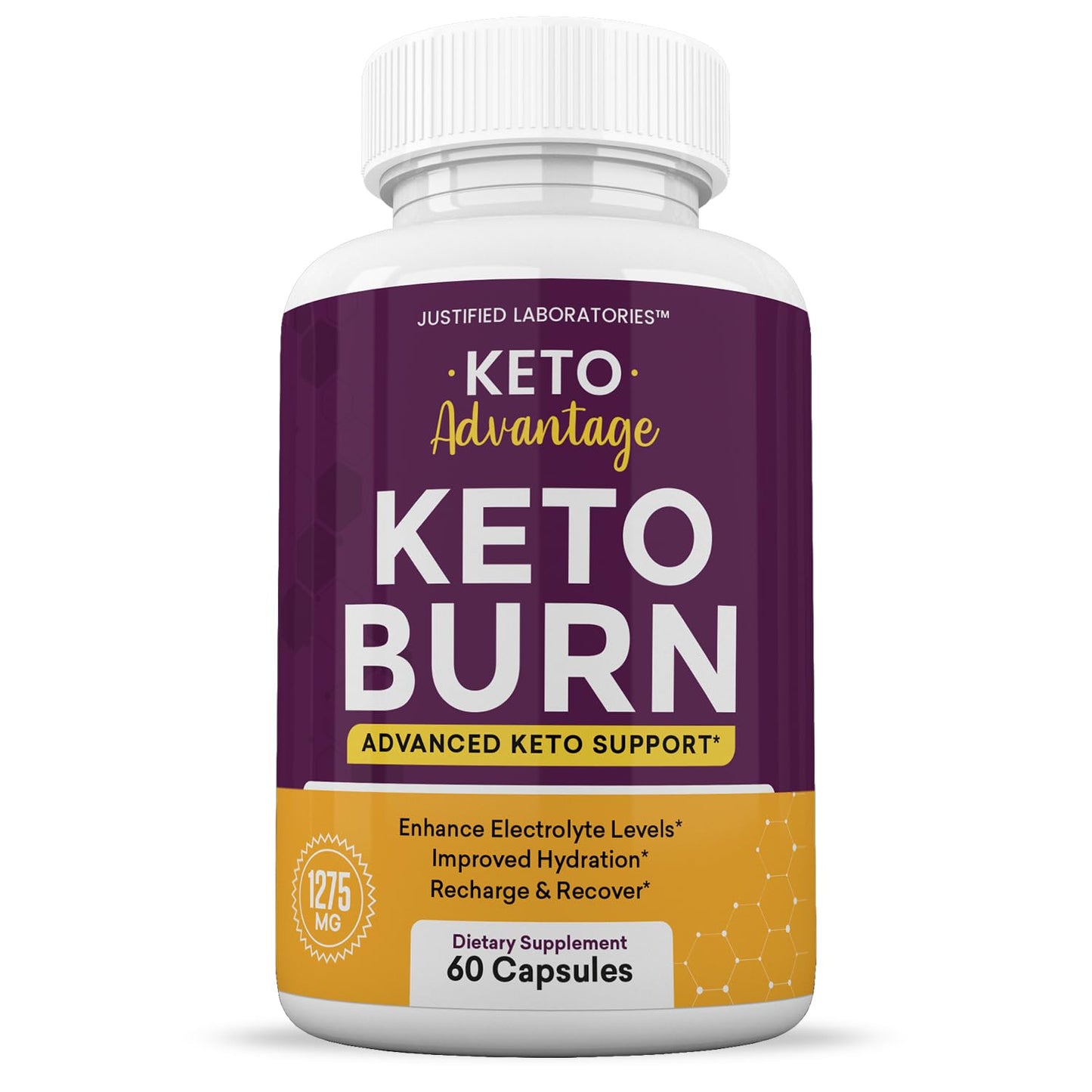 (2 Pack) Keto Advantage Keto Burn Pills 1275MG New & Improved Formula Contains Apple Justified LaboratoriesUS supplements