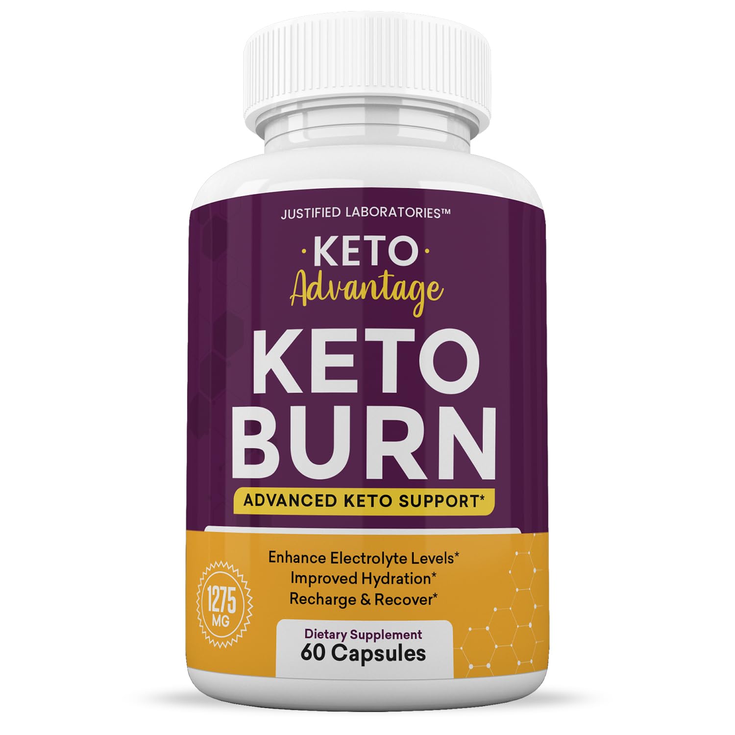 (2 Pack) Keto Advantage Keto Burn Pills 1275MG New & Improved Formula Contains Apple Justified LaboratoriesUS supplements