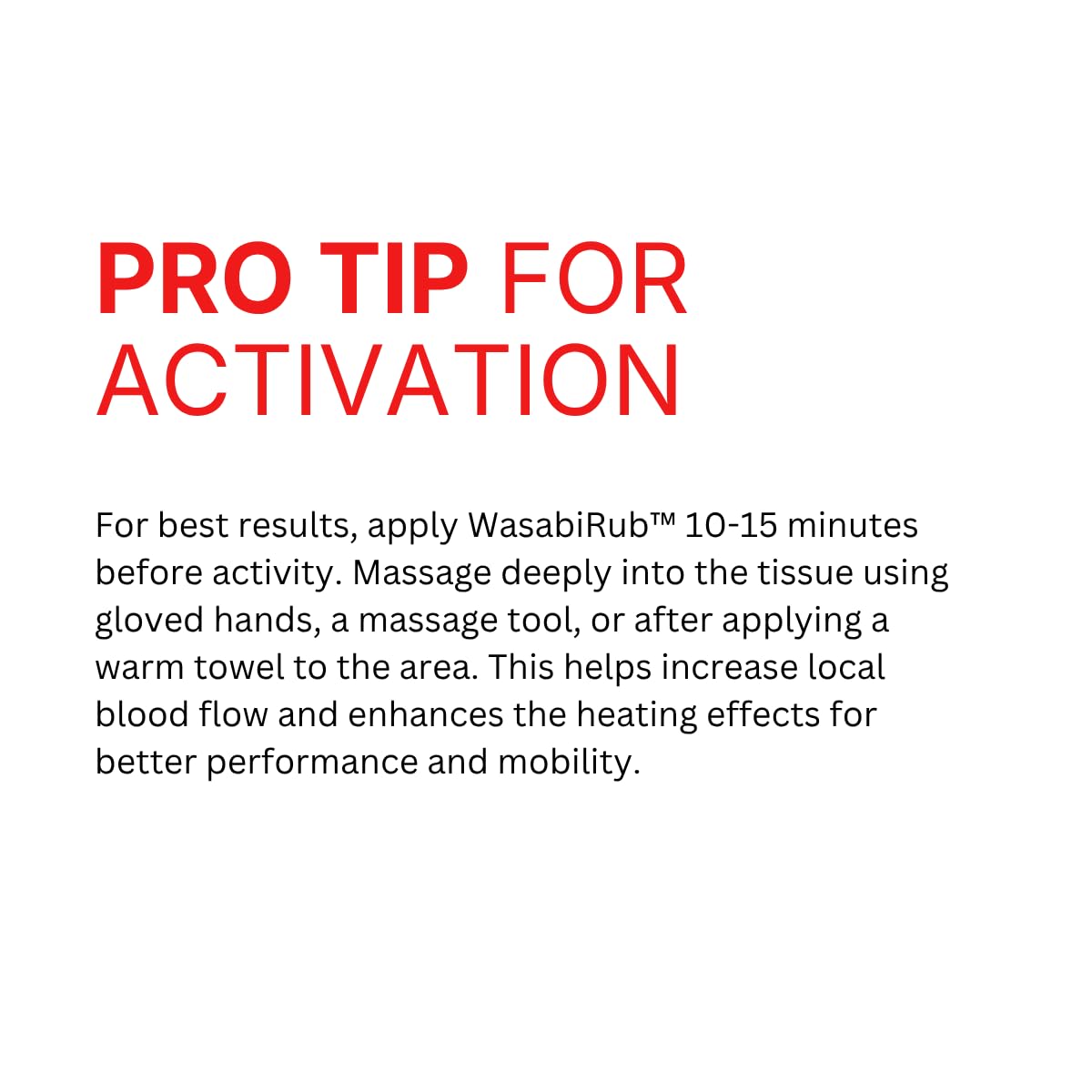 WasabiRub Sports Topical Pain Relief Gel - Joint & Muscle Care - Lightweight Fast-Absorbing Gel for Everyday Movement SportPharmAu supplements