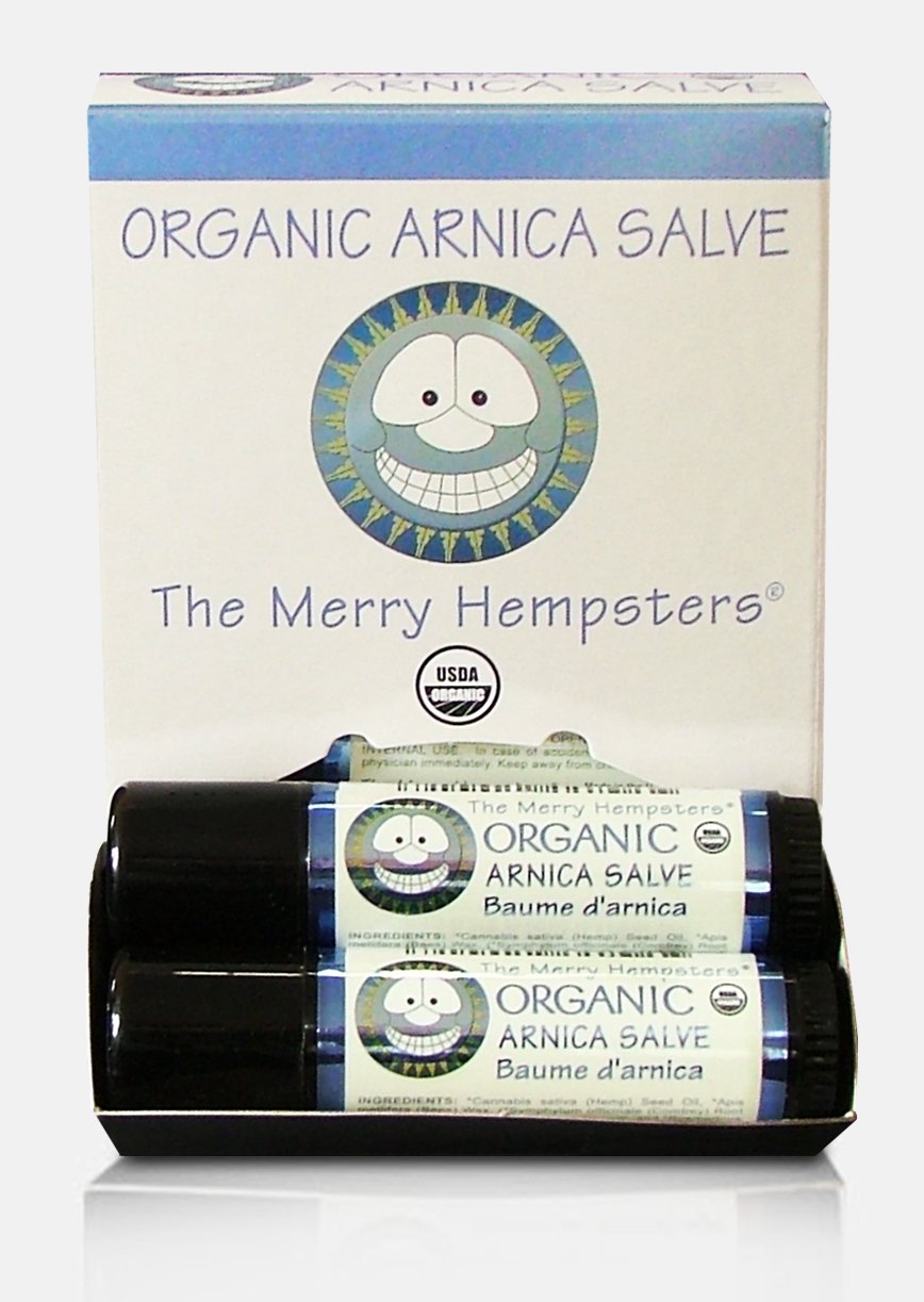 The Merry Hempsters Organic Arnica Salve Gravity Display Case The Merry HempstersAu supplements