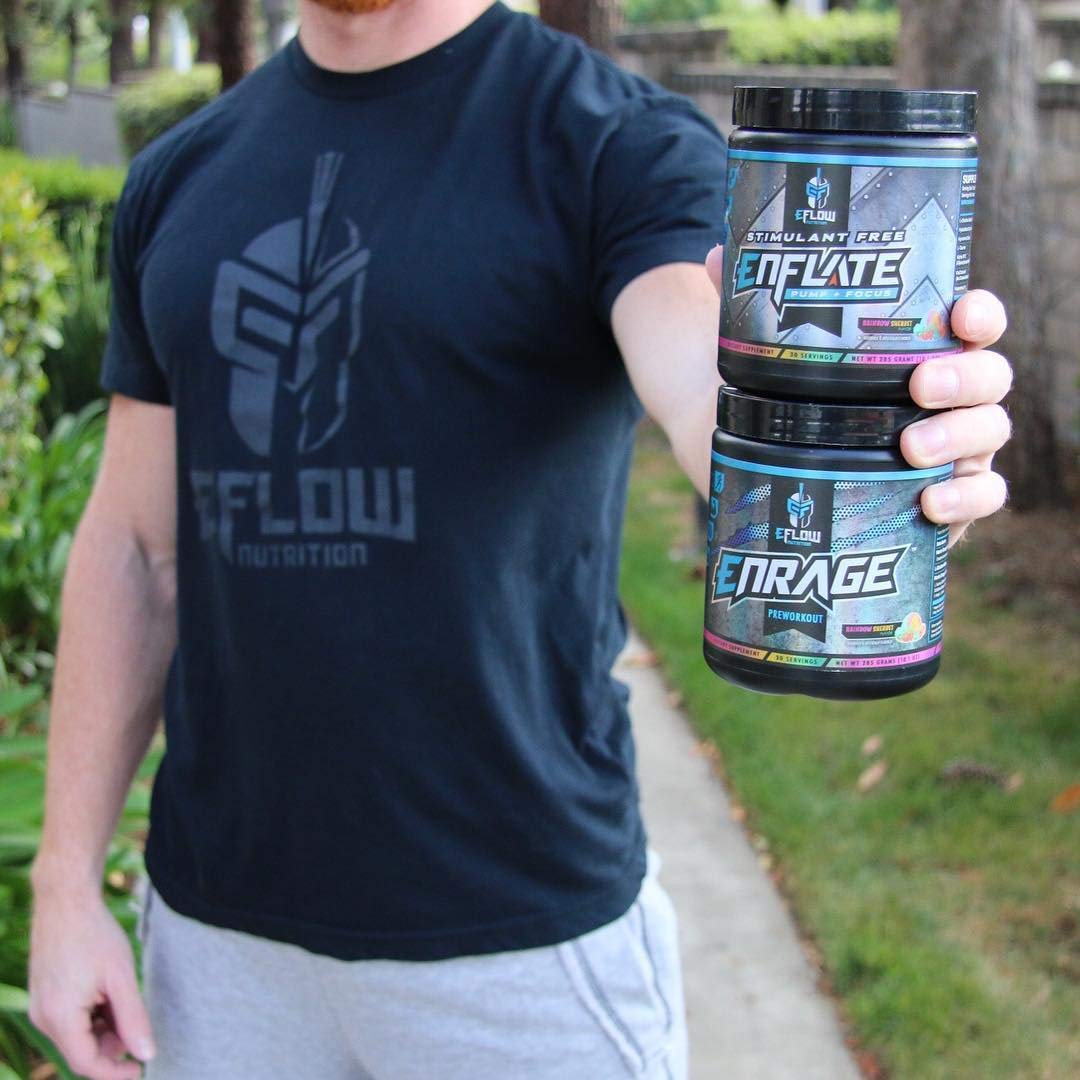 eFlow Nutrition ENRAGE Pre Workout - Energy, Focus, Pumps, and Strength - Ninja Nerds eFlow NutritionUS supplements