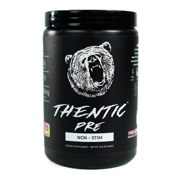 THENTIC Caffeine Free Pre Workout - Naturally Flavored & Sweetened Nootropic Non-Stim THENTICAu supplements