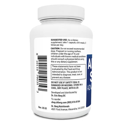 Dr. Berg’s Adrenal Stress Advanced Formula - Adrenal Support Supplements for Stress Dr. Berg NutritionalsUS supplements
