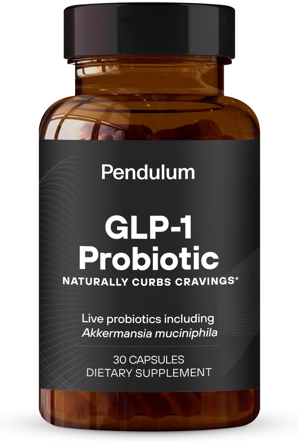 Pendulum GLP-1 Probiotic – Supports Appetite Control and Craving Management, Naturally | Improves Regularity & Gut Health with Akkermansia & Other Strains (30 Capsules) PendulumUS supplements