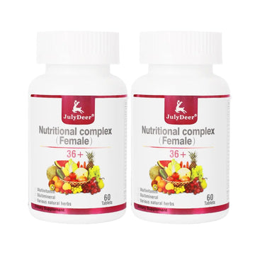 JulyDeer One Daily Tablet Multivitamin for Women - Complete Multimineral with Vitamin A, C, D, E and B-Complex, Zinc & More for Women's Immunity JulyDeerAu supplements