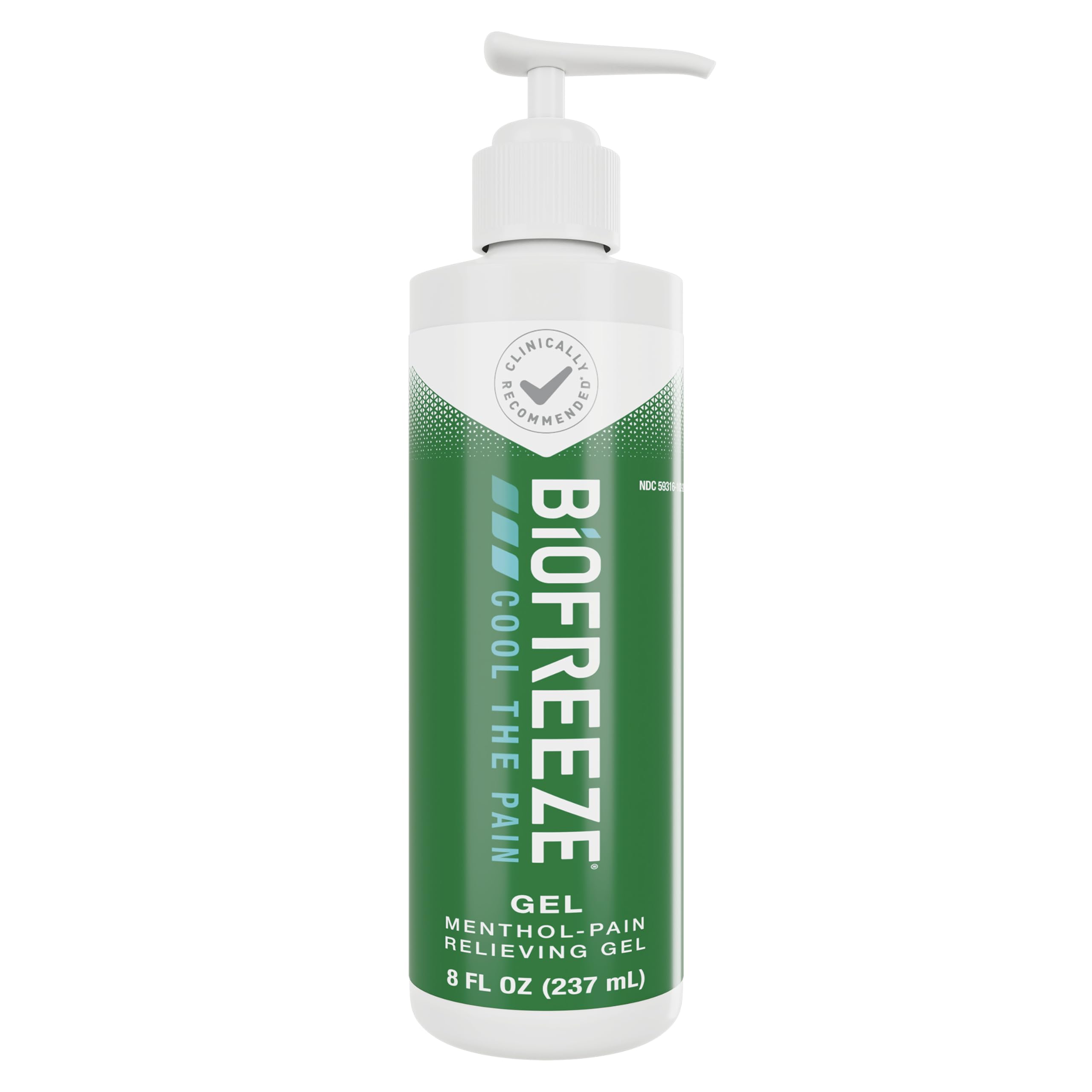 Biofreeze Pain Relief Gel, Arthritis Pain Reliver, Knee & Lower Back Pain Relief, Sore Muscle Relief, Neck Pain Relief, Pharmacist Recommended, 8 FL OZ Biofreeze Menthol Gel BiofreezeAu supplements