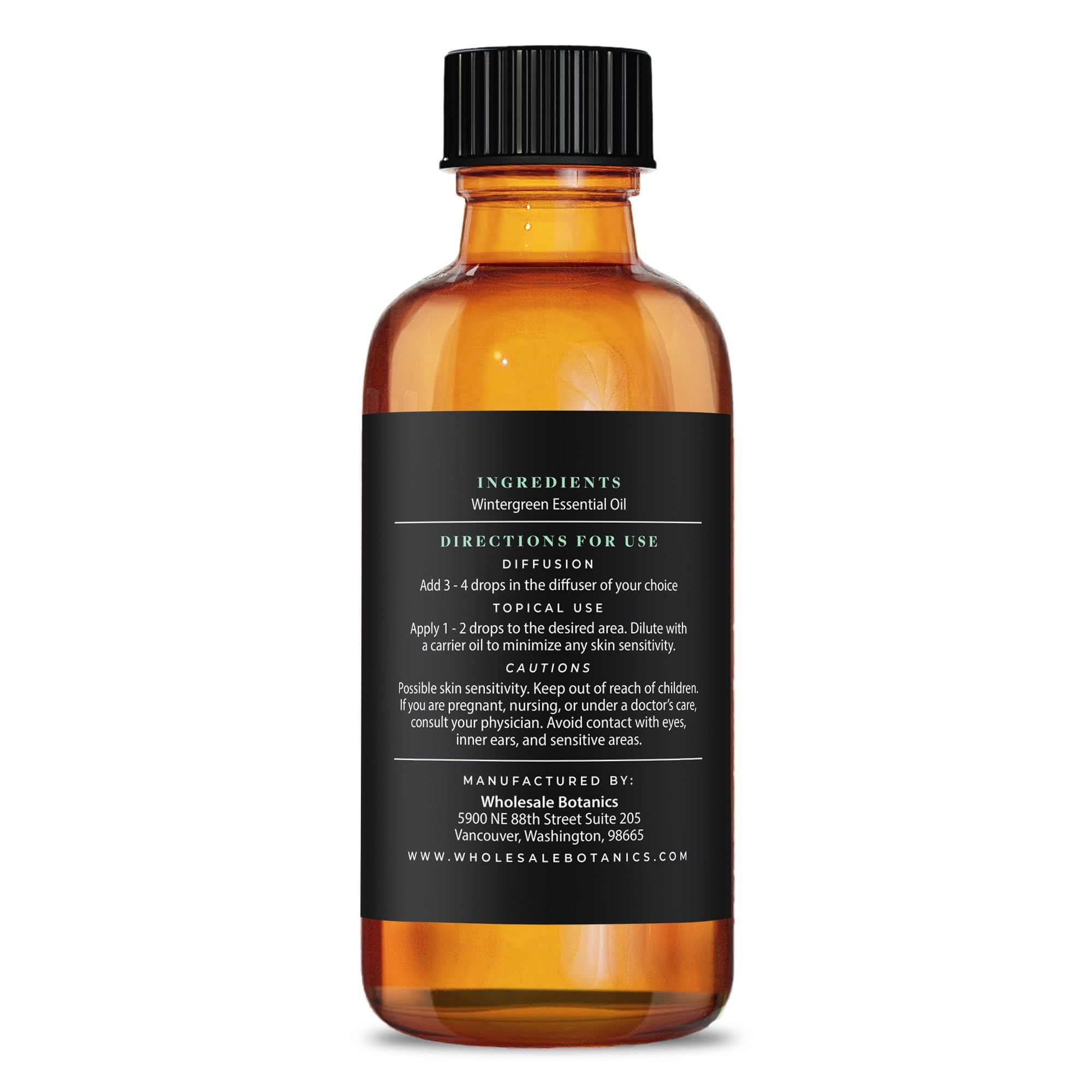 Wintergreen Essential Oil by Wholesale Botanics | Premium Grade 100% Undiluted Essential Oil Wholesale BotanicsAu supplements