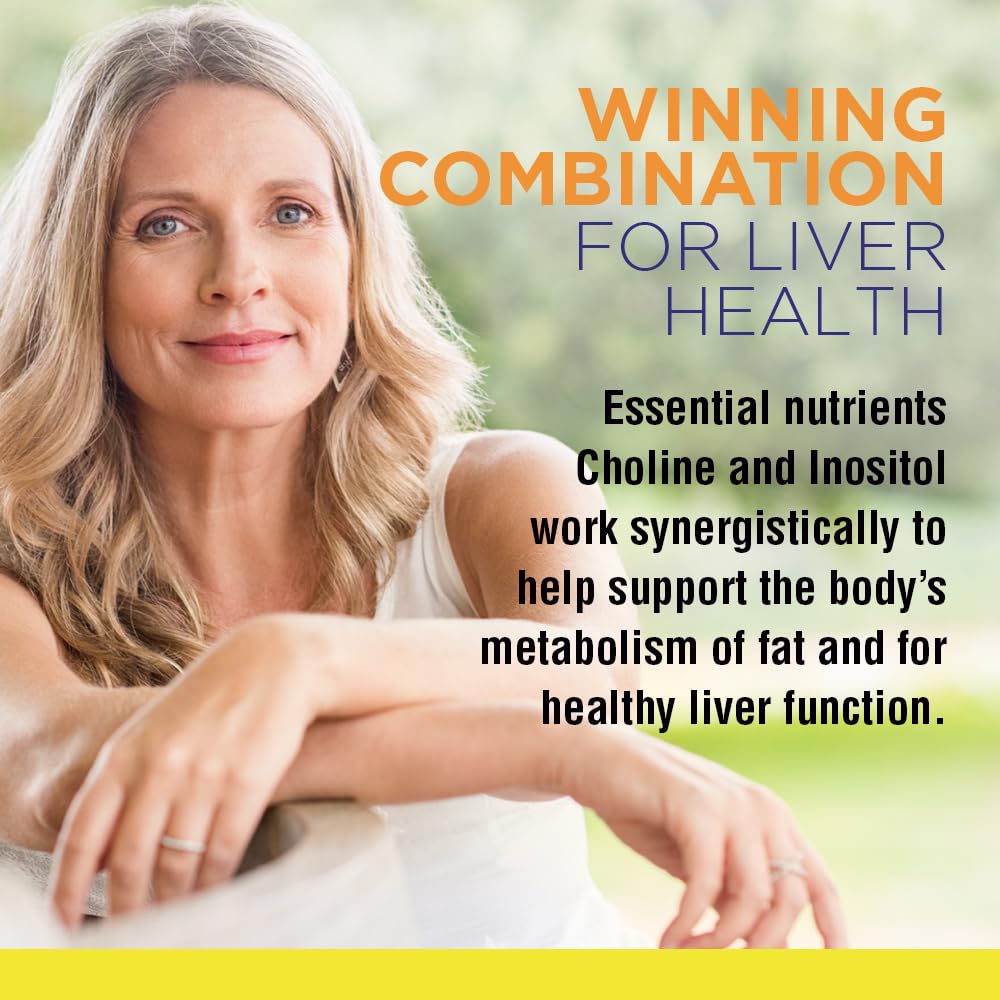 Nature's Life Lipotropic Complex | Comprehensive Support for Healthy Liver Function | with Choline & Inositol | Non-GMO | 180 Vegetarian Tablets Nature's LifeAu supplements