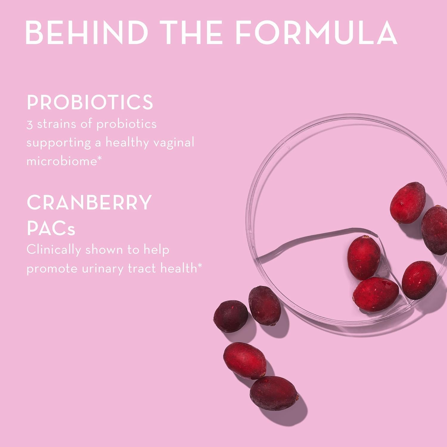 HUM Private Party Pills - Vaginal Probiotics for Women's Ph Balance with Cranberry HUMAu supplements