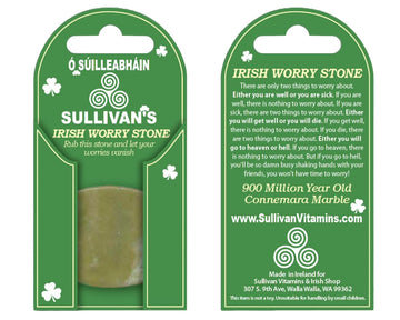 Ó SÚILLEABHÁIN SULLIVAN’S Connemara Marble Worry Stone 100% Irish MADE IN IRELAND Ó SÚILLEABHÁIN SULLIVAN’SAu supplements