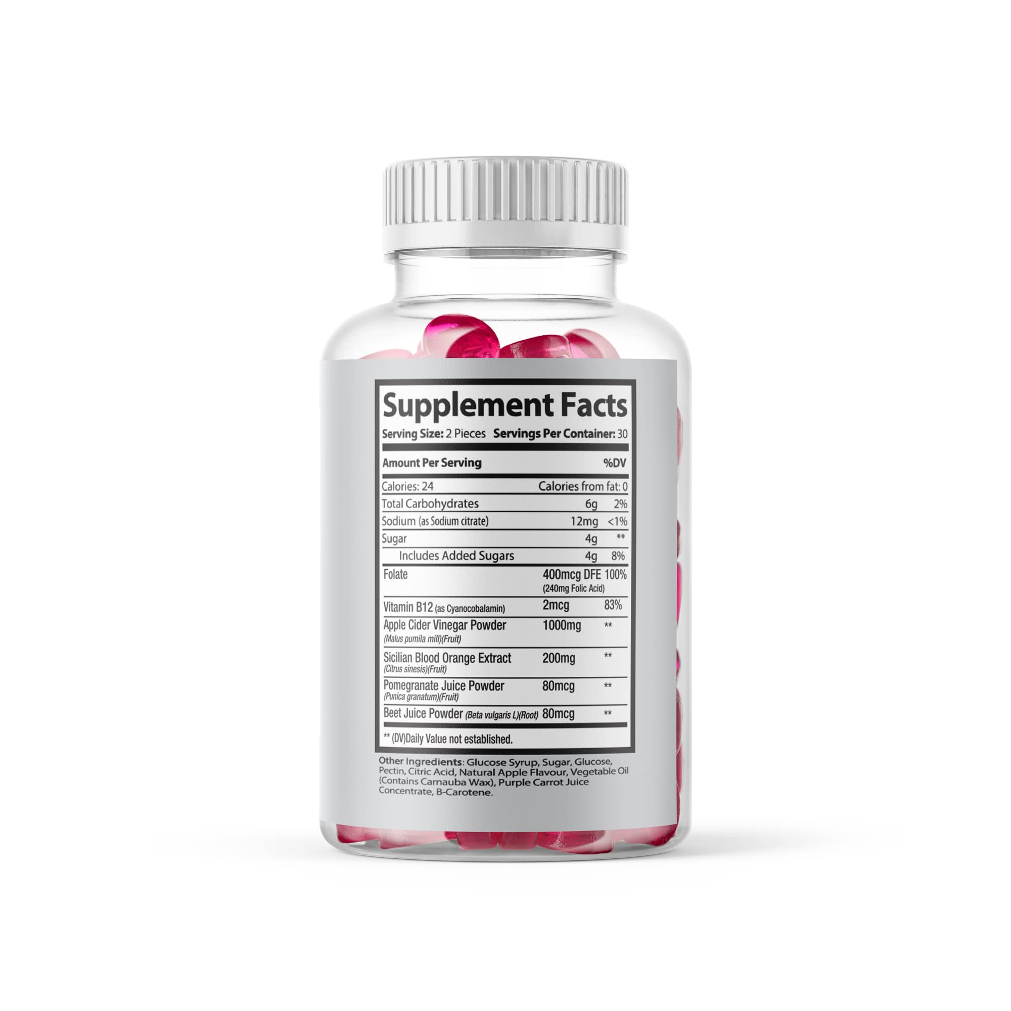 Max-Bio Slimming Gummies It Works with Apple Cider Vinegar and Sicilian Blood Orange Extract Max-BioUS supplements