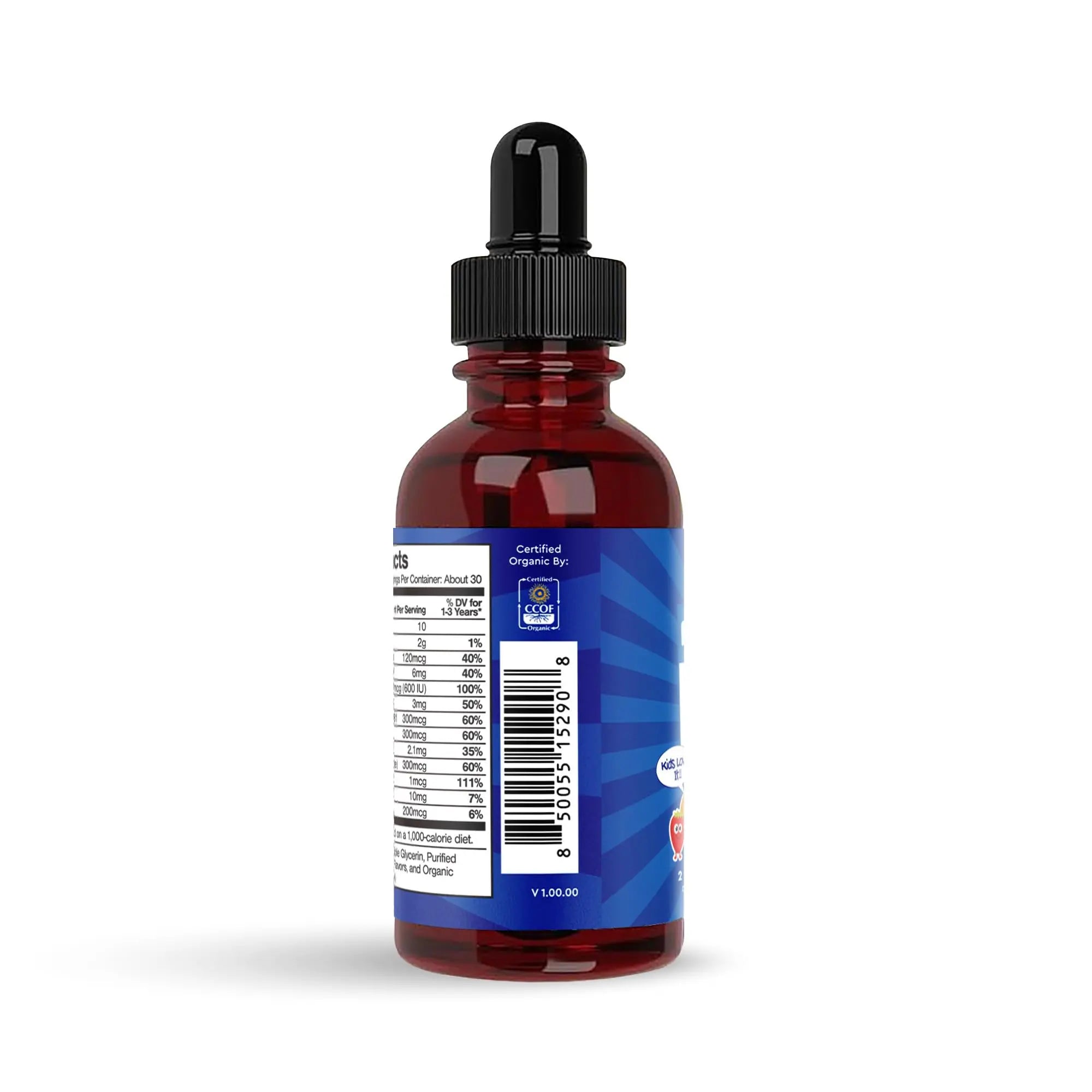 Feel Great Vitamins Organic Multivitamin Liquid Drops for Toddlers & Kids | Daily Essential Nutrients for Healthy Growth | The Feel Great Vitamin CompanyAu supplements
