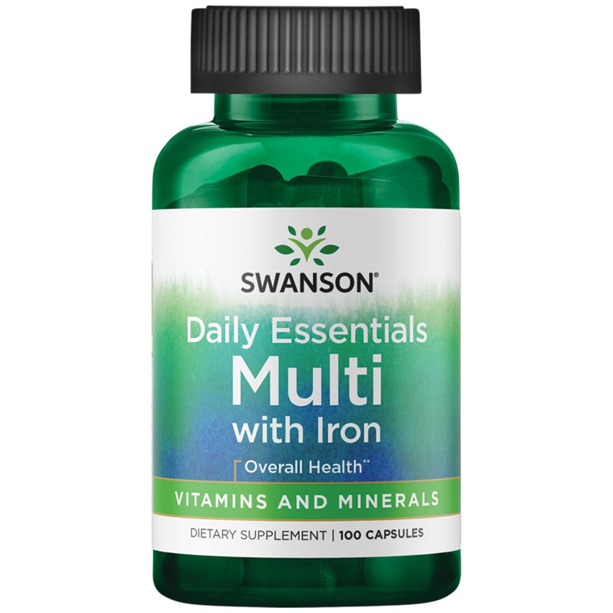 Swanson Multi and Mineral Daily Men's Women's Multivitamin Multimineral Health Supplement 100 Capsules (Caps) SwansonAu supplements