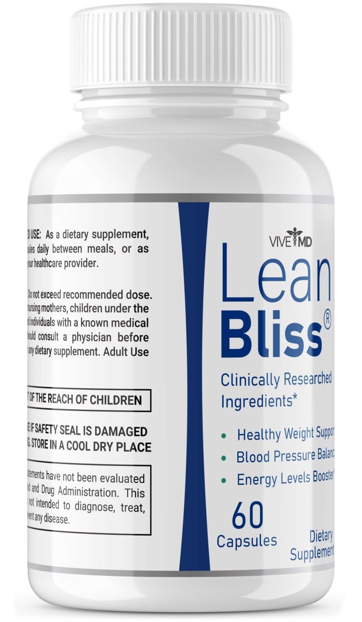 Lean Bliss Official Formula for Maximum Strength - Natural Slim Capsule Advanced Metabolism VIVE MDUS supplements