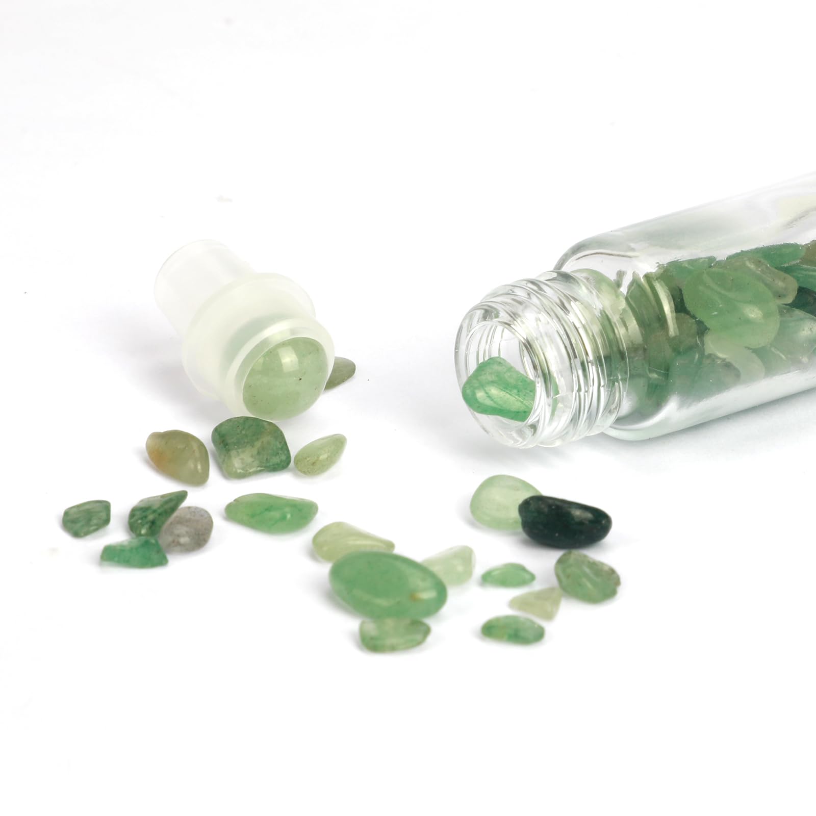 Padime 2 pcs | Premium Set | Real Jade Gua Sha Tool for Facial Skin Care + Glass Bottle for Your Oil PadimëAu supplements