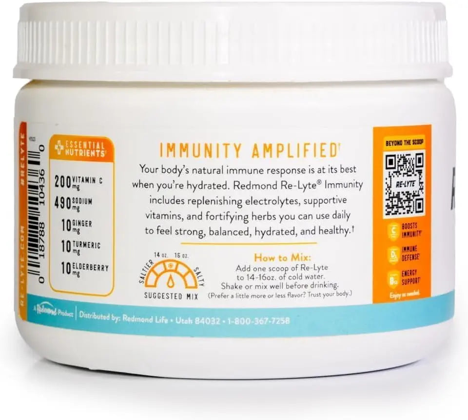 REDMOND Re-Lyte Immunity, Multivitamin Supplement Mix (Pinapple Orange) REDMONDAu supplements