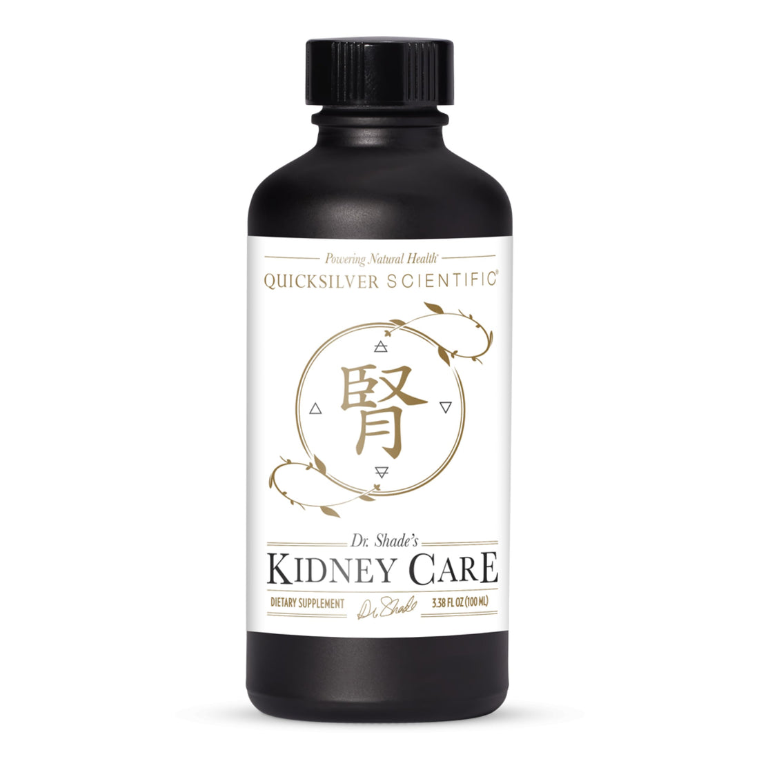 Quicksilver Scientific Kidney Care - Kidney Cleanse & Lymphatic Drainage Supplements - Astragaloside IV Extract, Zhu Ling, Goldenrod, Ferulic Acid, He Shou Wu & Dandelion Leaf (3.38oz / 100ml) Quicksilver ScientificUS supplements