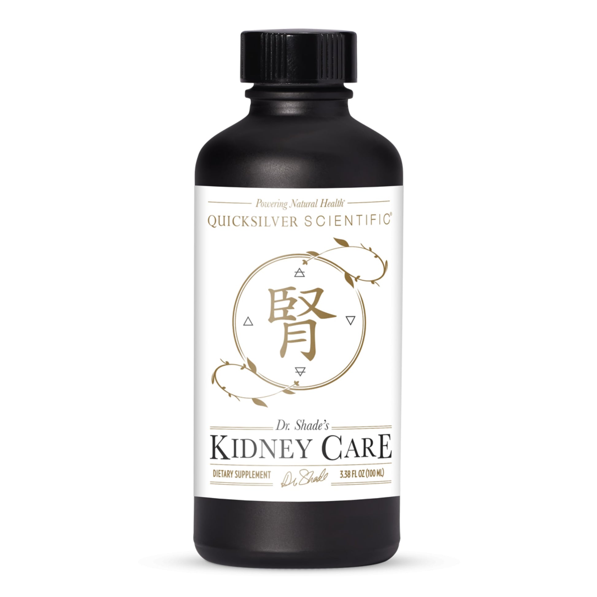 Quicksilver Scientific Kidney Care - Kidney Cleanse & Lymphatic Drainage Supplements - Astragaloside IV Extract, Zhu Ling, Goldenrod, Ferulic Acid, He Shou Wu & Dandelion Leaf (3.38oz / 100ml) Quicksilver ScientificUS supplements