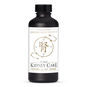 Quicksilver Scientific Kidney Care - Kidney Cleanse & Lymphatic Drainage Supplements - Astragaloside IV Extract, Zhu Ling, Goldenrod, Ferulic Acid, He Shou Wu & Dandelion Leaf (3.38oz / 100ml) Quicksilver ScientificUS supplements